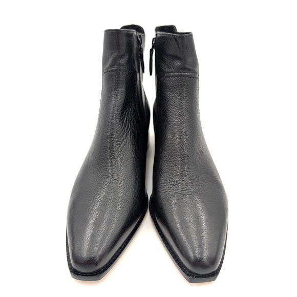 Cole Haan Naia Pointed Toe Block Heel Booties Women's Black Size US6.5B - Picture 2 of 9